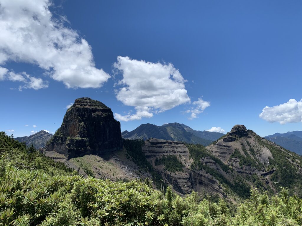 大霸尖山、小霸尖山