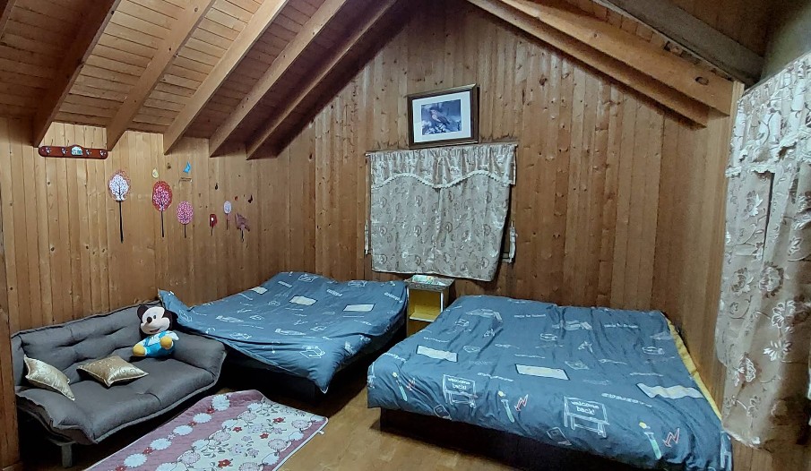 紅香山莊客房以雙床4人房為主